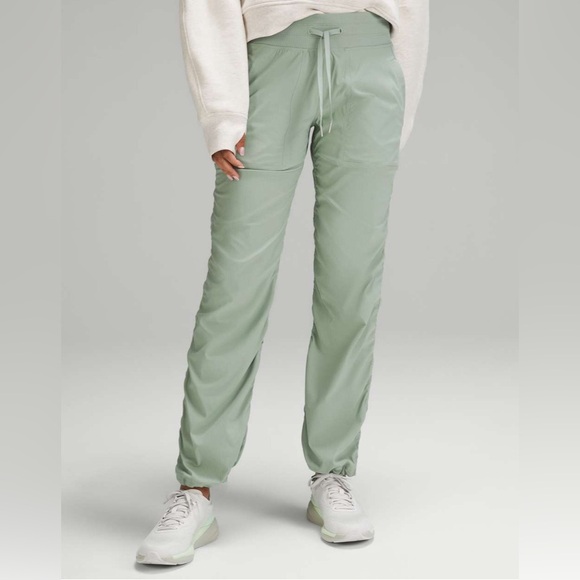 lululemon athletica Pants - lululemon athletica Sage Green Lightweight Drawstring Pants